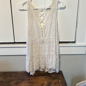 White lace Tank Top